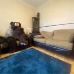 Leather sofa