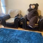 Leather sofa