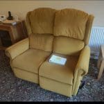 Mobility Furniture Company - Mustard - 2 Seater