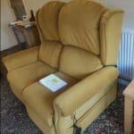 Mobility Furniture Company - Mustard - 2 Seater