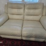 Leather Sofa SCS Cream