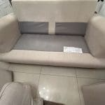 Next, Lilly II medium sofa, tweedy blend oyster (beige), 2 person sofa