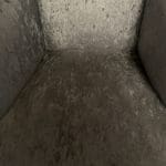 Single grey velvet sofa chair from dfs