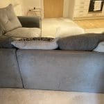 Wyvern couch grey corner sofa