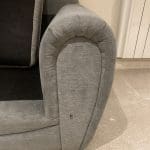Wyvern couch grey corner sofa