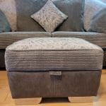 DFS grey sofa bed