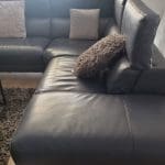 Milano Denium Blue Leather Sofa