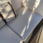 A PAIR of two seater sofas made by MultiYork