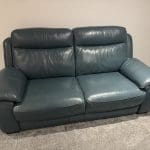WORLD OF LEATHER 3 SEATER AND CHAIR IN HONEY YELLOW POWER RECLINER