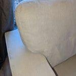 DFS Fabric Light Blue 3 Seater Sofa