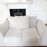 3 + 2 seater sofa in light stone