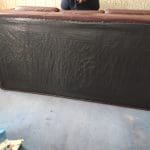 Brown Leather 3 seater and 1 seater sofas