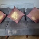 2 seat sofa and 3 seat sofa+grey
