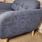 Midnight blue two seater sofa from John Lewis