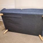 Midnight blue two seater sofa from John Lewis