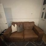 DFS Julius leather sofa