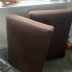 Raft Furniture + Brown Sofa