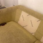 John Lewis corner sofa - yellow