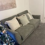 Two and three seater sofa from oak furnitureland in perfect condition