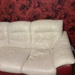 DFS Sofa + Ottoman Footstool