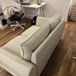 Daals Obriel Oatmeal Fabric Sofa, 2-Seater