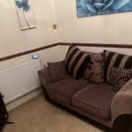 Brown sofa for sale