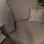 Missy corner sofa and swivel chair set