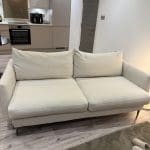 DFS Brockwell cream boucle 3 seater sofa