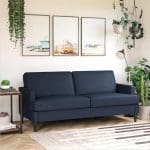 2 seater linen sofa
