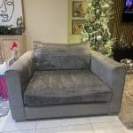 Sofology Nickel Grey Love Chair