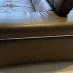 Natuzzi brown 3 seater sofa