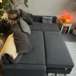 IKEA grey corner sofa