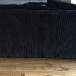 Black wayfair 2 seat sofa