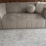 2 Seater Fritzovia Sofa in Stone. BN
