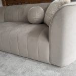 2 Seater Fritzovia Sofa in Stone. BN