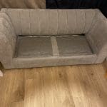3 Seater Sofology, Grey sofabed