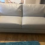 3 seater leather sofa