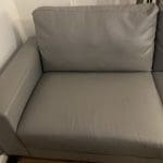 3 seater leather sofa