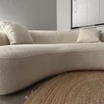 Indor Curved Sofa - 3 seater