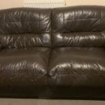 2 seater Leather sofa in good condition