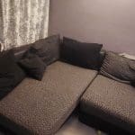 6 seater corner sofa and recliner