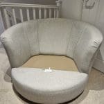 DFS small Swivel Chair (grey)