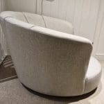 DFS small Swivel Chair (grey)