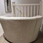 DFS small Swivel Chair (grey)