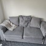Grey sofas