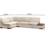 Brand New Beige Coner Sofa