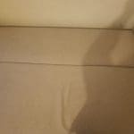 Massive grey three seater sofa bed