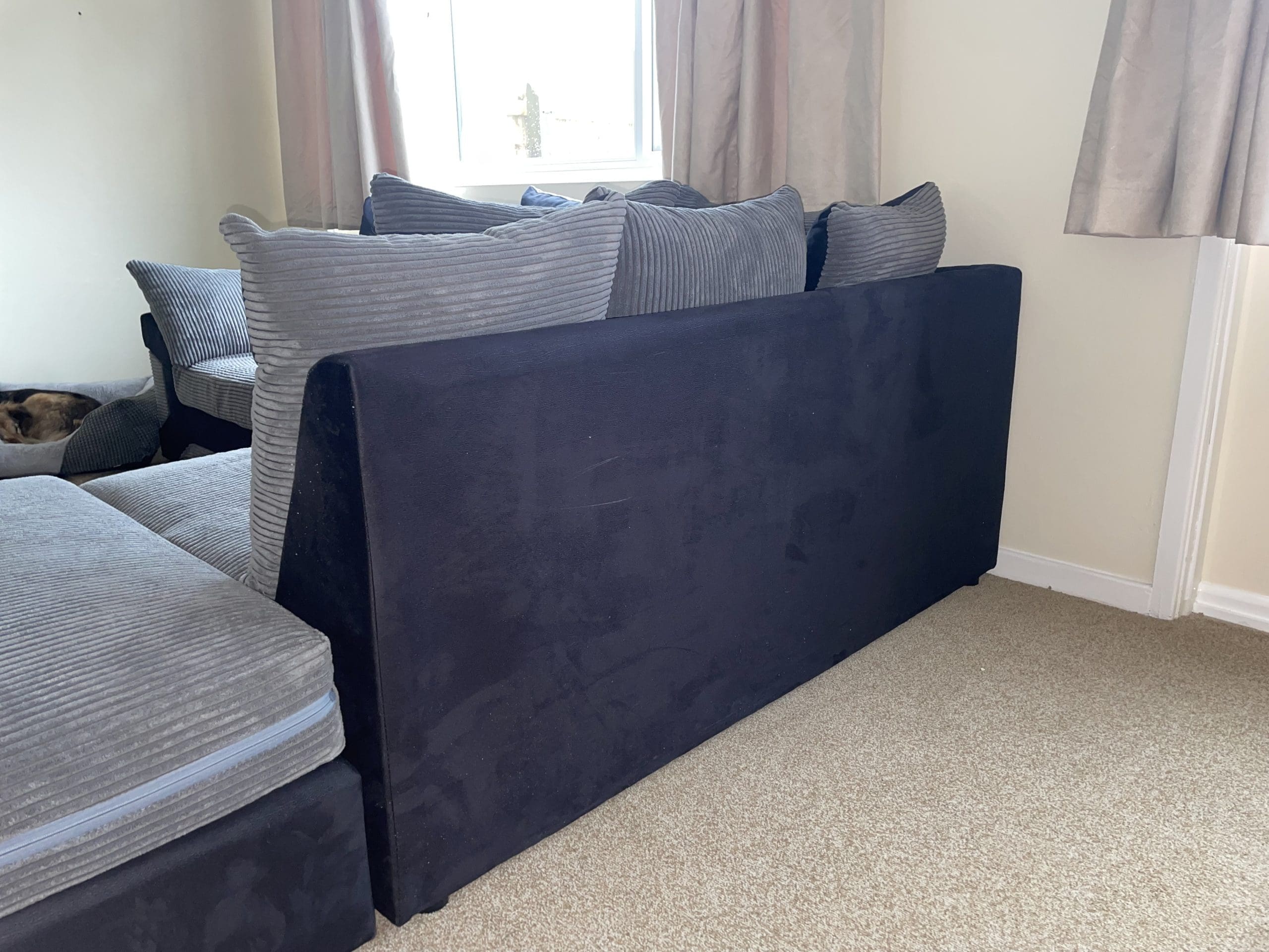 Wayfair Duvier 3 Piece Grey Corner Sectional Sofa