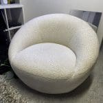 MADE.COM / Whitewash Boucle Set (1 x 2 Seater + 2 x Accent Chairs)