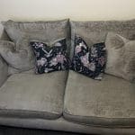 Sofology 3 seater sofa and cuddle chair